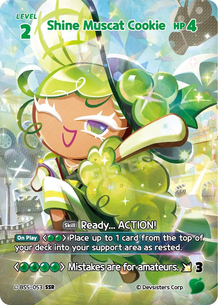 Image for Shine Muscat Cookie (SSR) (BS5-053) [Arena of Glory] - CookieRun: Braverse TCG