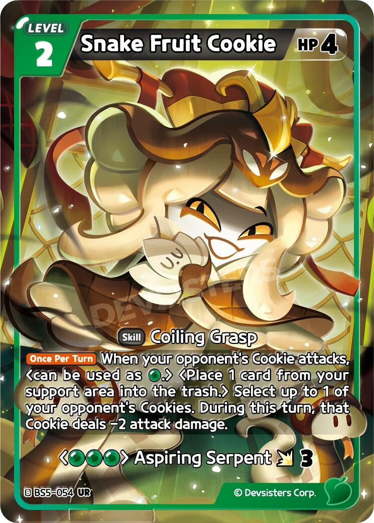 Image for Snake Fruit Cookie (BS5-054) [Arena of Glory] - CookieRun: Braverse TCG