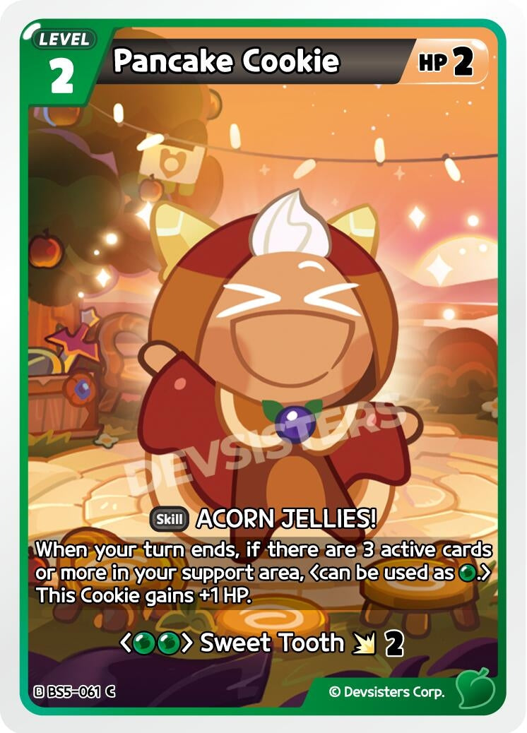 Image for Pancake Cookie (BS5-061) [Arena of Glory] - CookieRun: Braverse TCG
