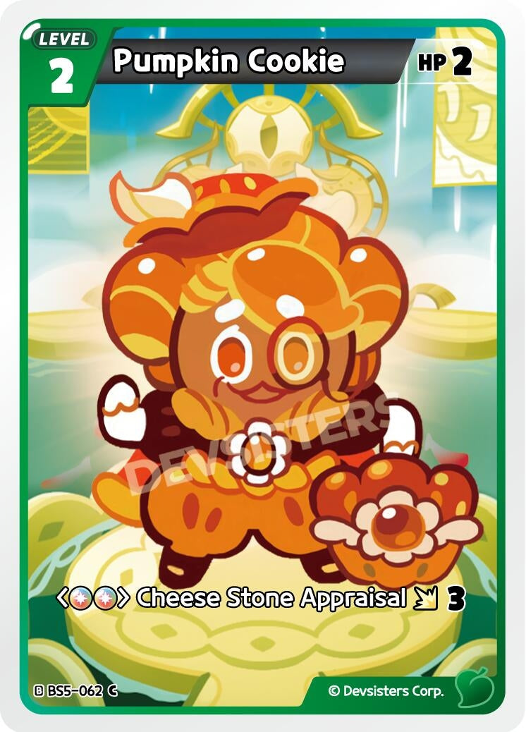 Image for Pumpkin Cookie (BS5-062) [Arena of Glory] - CookieRun: Braverse TCG