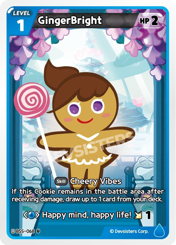 Image for GingerBright (BS5-068) [Arena of Glory] - CookieRun: Braverse TCG