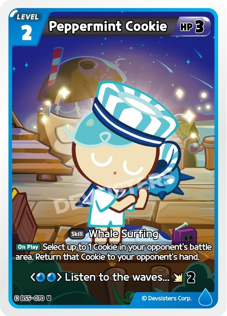 Image for Peppermint Cookie (BS5-070) [Arena of Glory] - CookieRun: Braverse TCG