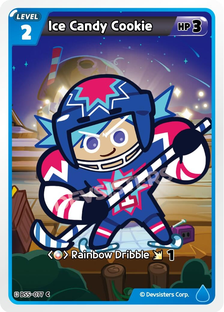 Image for Ice Candy Cookie (BS5-077) [Arena of Glory] - CookieRun: Braverse TCG