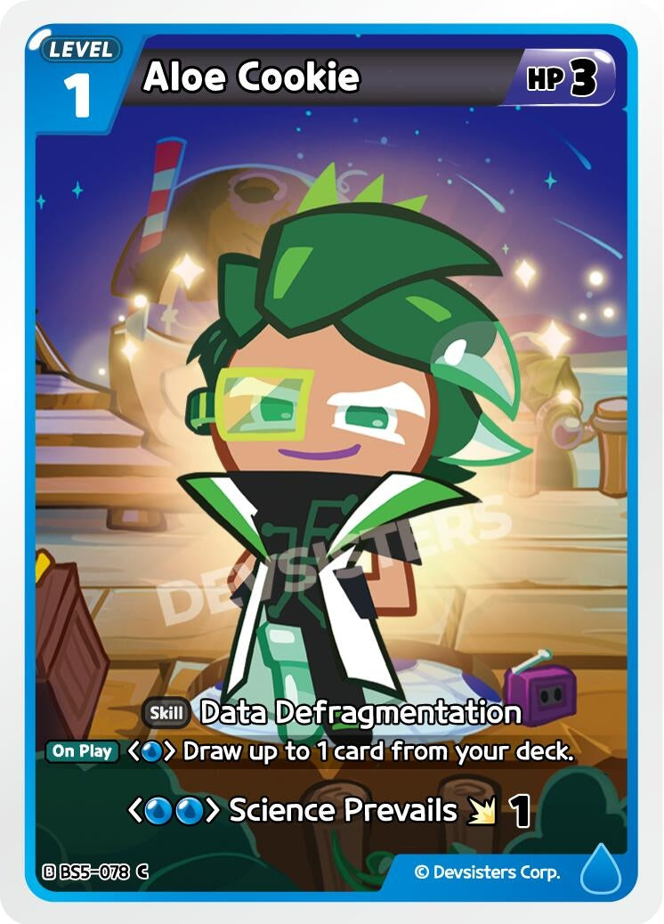 Image for Aloe Cookie (BS5-078) [Arena of Glory] - CookieRun: Braverse TCG