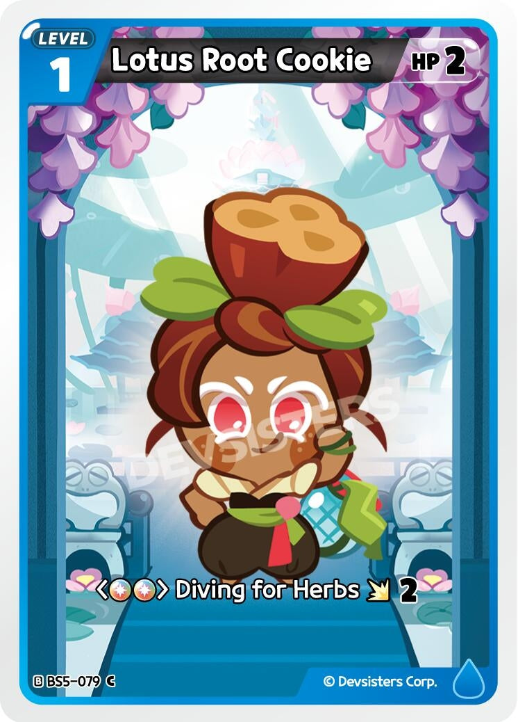 Image for Lotus Root Cookie (BS5-079) [Arena of Glory] - CookieRun: Braverse TCG