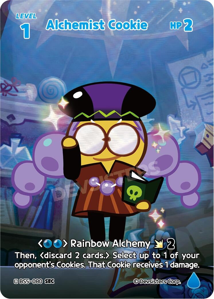Image for Alchemist Cookie (SEC) (BS5-080) [Arena of Glory] - CookieRun: Braverse TCG