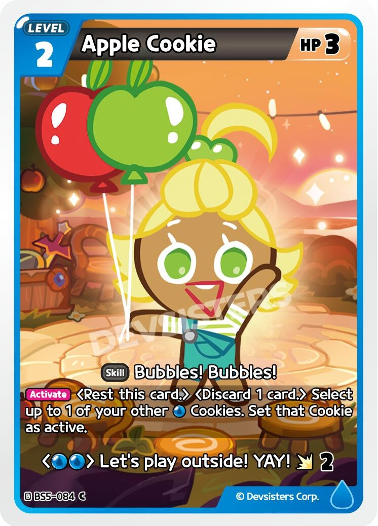 Image for Apple Cookie (084) (BS5-084) [Arena of Glory] - CookieRun: Braverse TCG