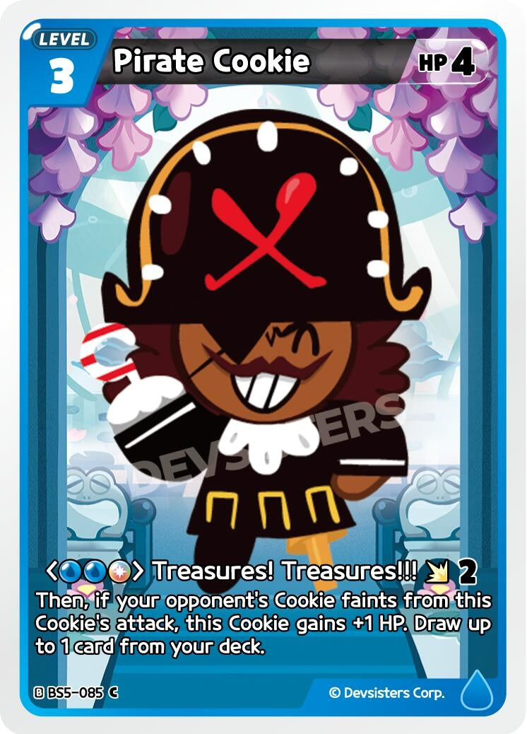 Image for Pirate Cookie (BS5-085) [Arena of Glory] - CookieRun: Braverse TCG