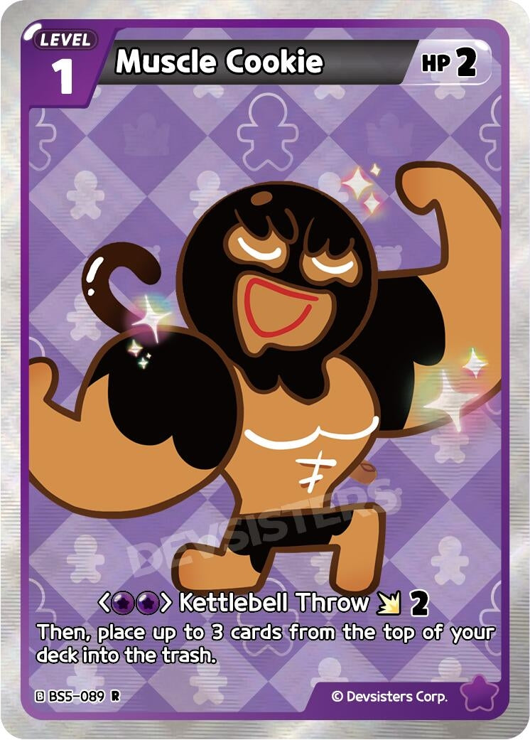 Image for Muscle Cookie (BS5-089) [Arena of Glory] - CookieRun: Braverse TCG