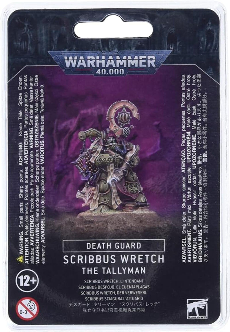 Warhammer 40k: Chaos Space Marine Death Guard Scribbus Wretch The Tallyman