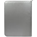 Ultra PRO: 9-Pocket Zippered PRO-Binder (Silver)