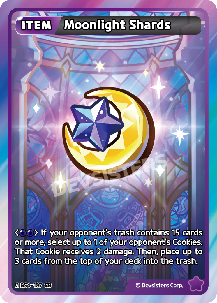 Image for Moonlight Shards (BS4-107) [Age of Heroes and Kingdoms] - CookieRun: Braverse TCG