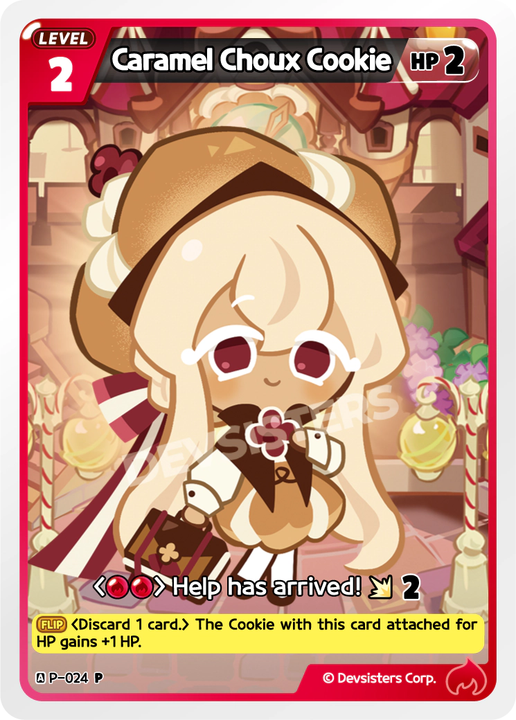 Image for Caramel Choux Cookie (P-024) [Promotion Card] - CookieRun: Braverse TCG