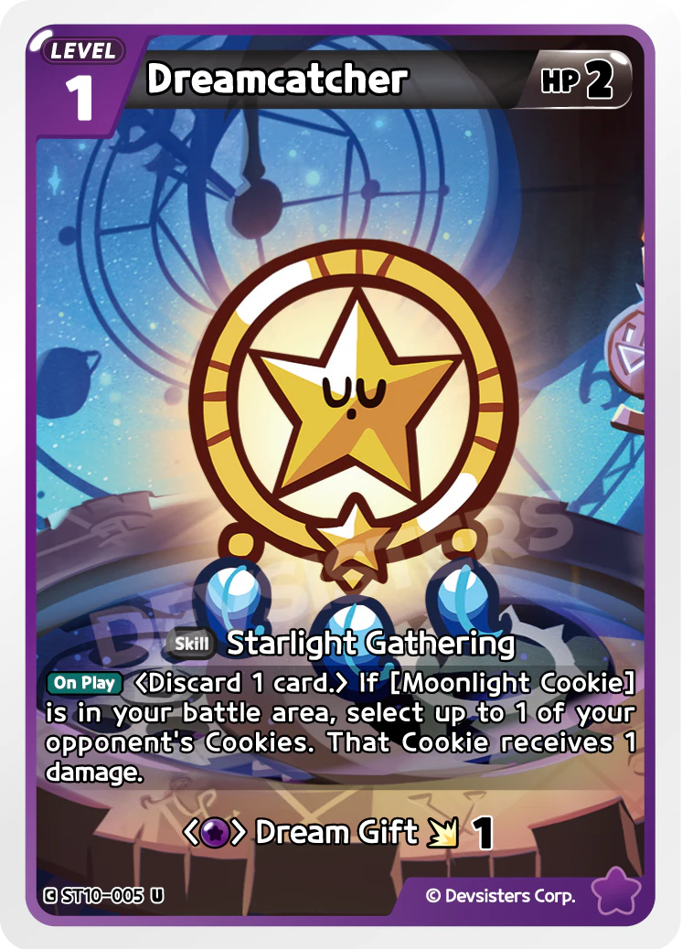 Image for Dreamcatcher (ST10-005) [Glorious Moonlight] - CookieRun: Braverse TCG