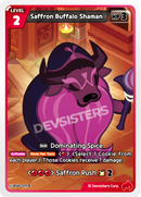 Image for Saffron Buffalo Shaman (BS8-011) [Land of Fire & Ruin, Realm of Apathy] - CookieRun: Braverse TCG
