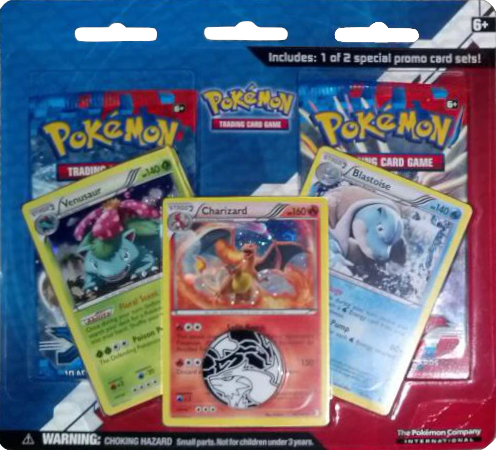 XY - 2-Pack Blister (Kanto Trio) (Red/Blue Cardboard) XY - 2-Pack Blister (Kanto Trio) (Red/Blue Cardboard)