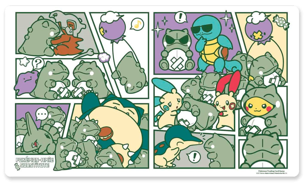 pokemon substitute card Playmat