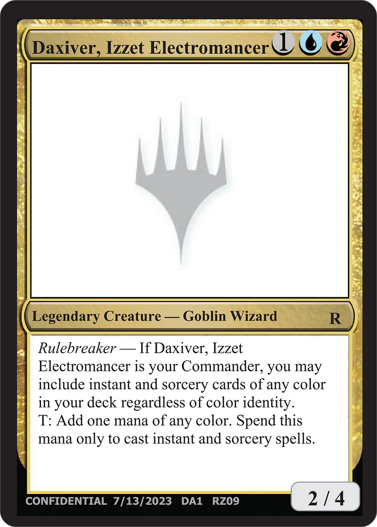 Daxiver, Izzet Electromancer - [Unknown Event]