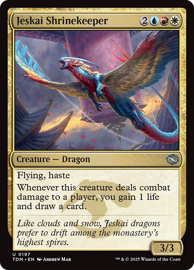 Jeskai Shrinekeeper [Tarkir: Dragonstorm]