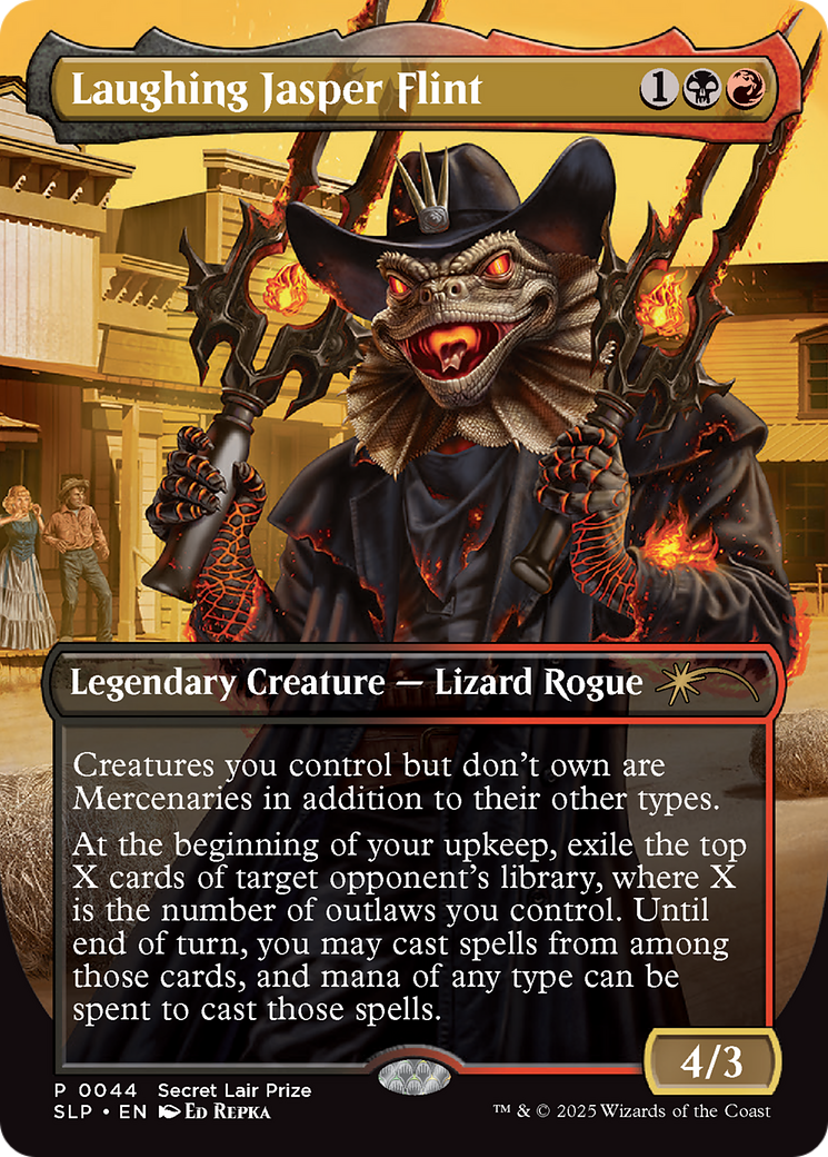 Laughing Jasper Flint [Secret Lair Showdown]