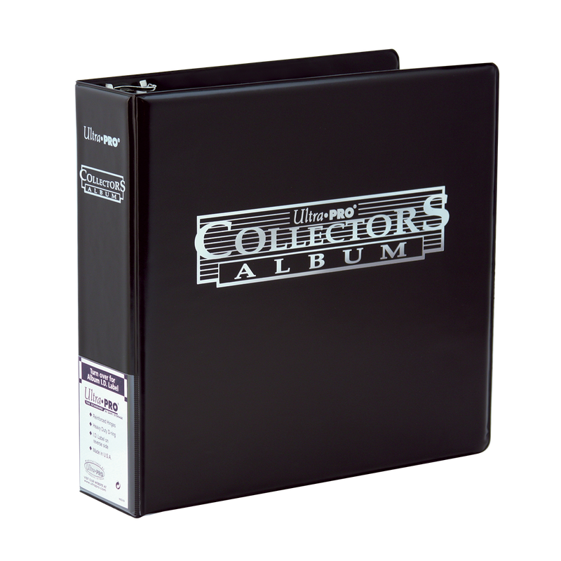 Ultra PRO: Collectors Album - Black (3" - Includes Ten 9-Pocket Pages)