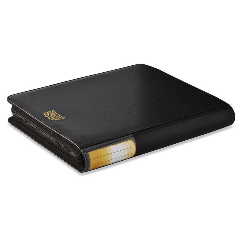 Dragon Shield: Card Codex Zipster Binder - Black (360 Slots)