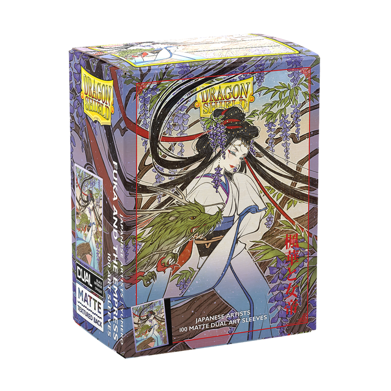 Dragon Shield: Standard 100ct Art Sleeves - Fuka and The Empress