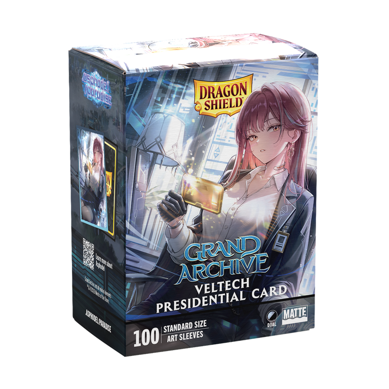 Dragon Shield: Standard 100ct Art Sleeves - VelTech Presidential Card