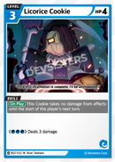 Image for Licorice Cookie (BS2-022) [BRAVE BEGINNING] - CookieRun: Braverse TCG