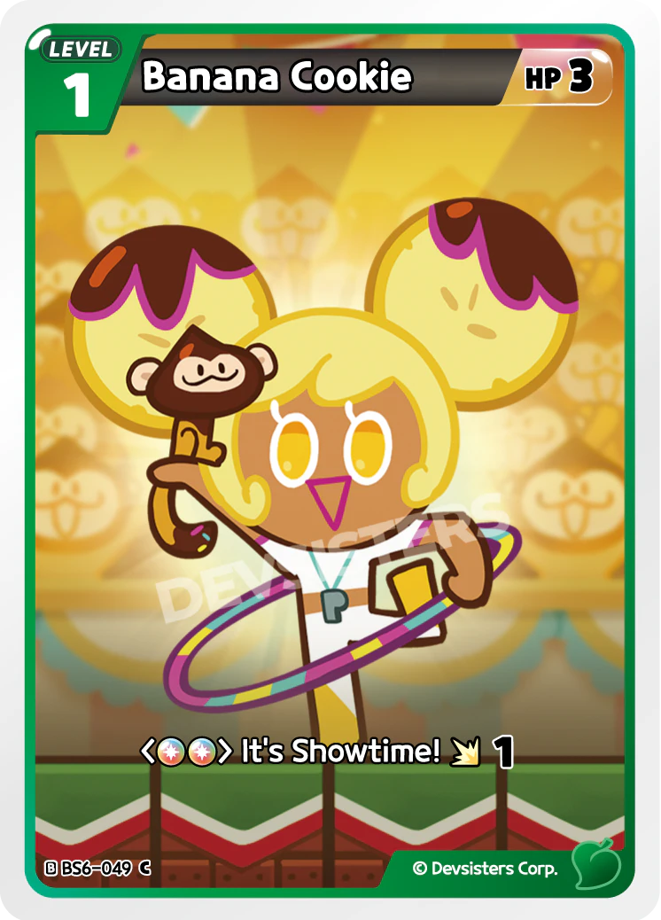 Image for Banana Cookie (BS6-049) [Operation Timeguard] - CookieRun: Braverse TCG