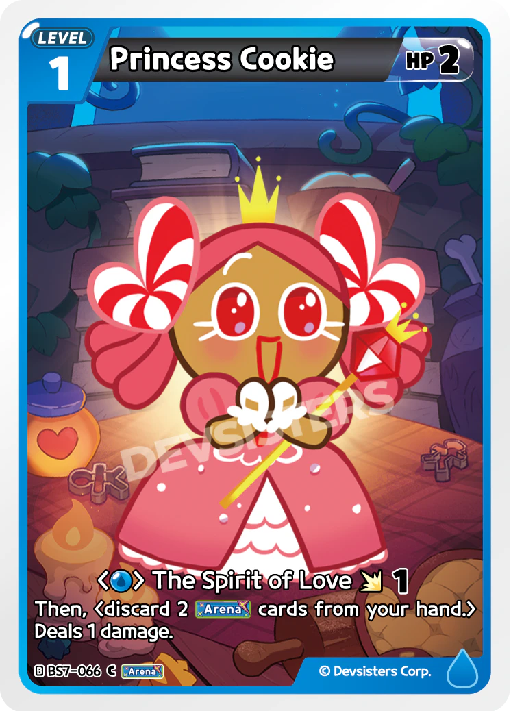 Image for Princess Cookie (BS7-066) [Arena of Glory] - CookieRun: Braverse TCG