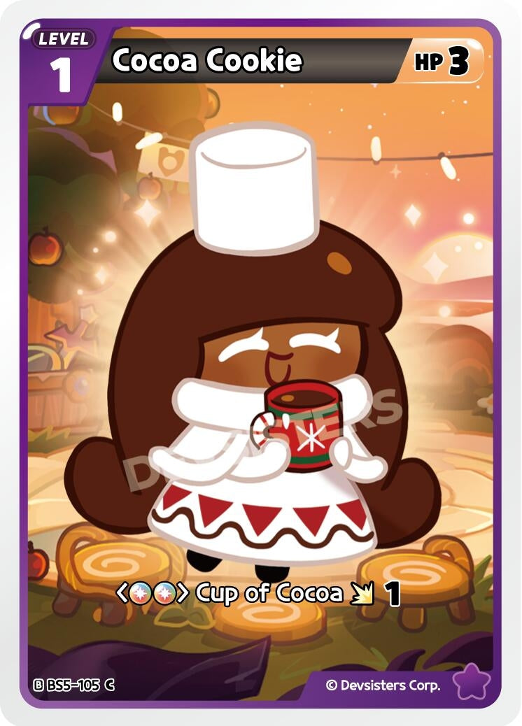 Image for Cocoa Cookie (BS5-105) [Arena of Glory] - CookieRun: Braverse TCG