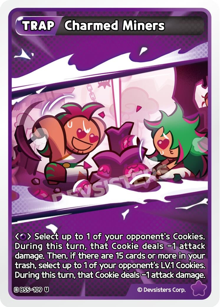 Image for Charmed Miners (BS5-109) [Arena of Glory] - CookieRun: Braverse TCG