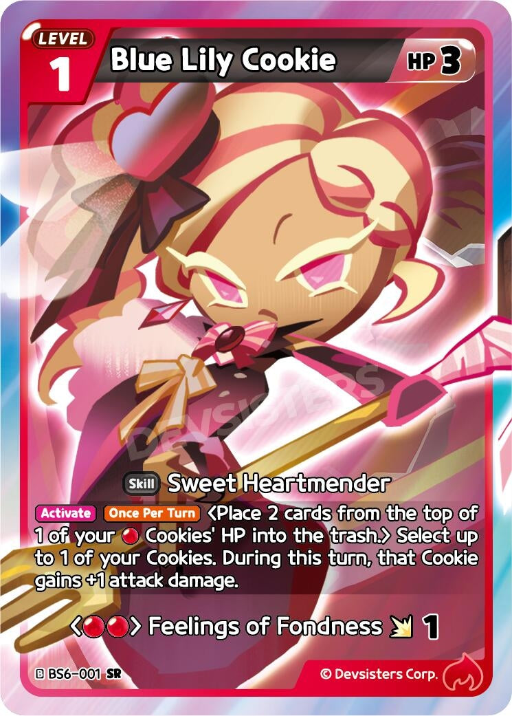 Image for Blue Lily Cookie (BS6-001) [Arena of Glory] - CookieRun: Braverse TCG