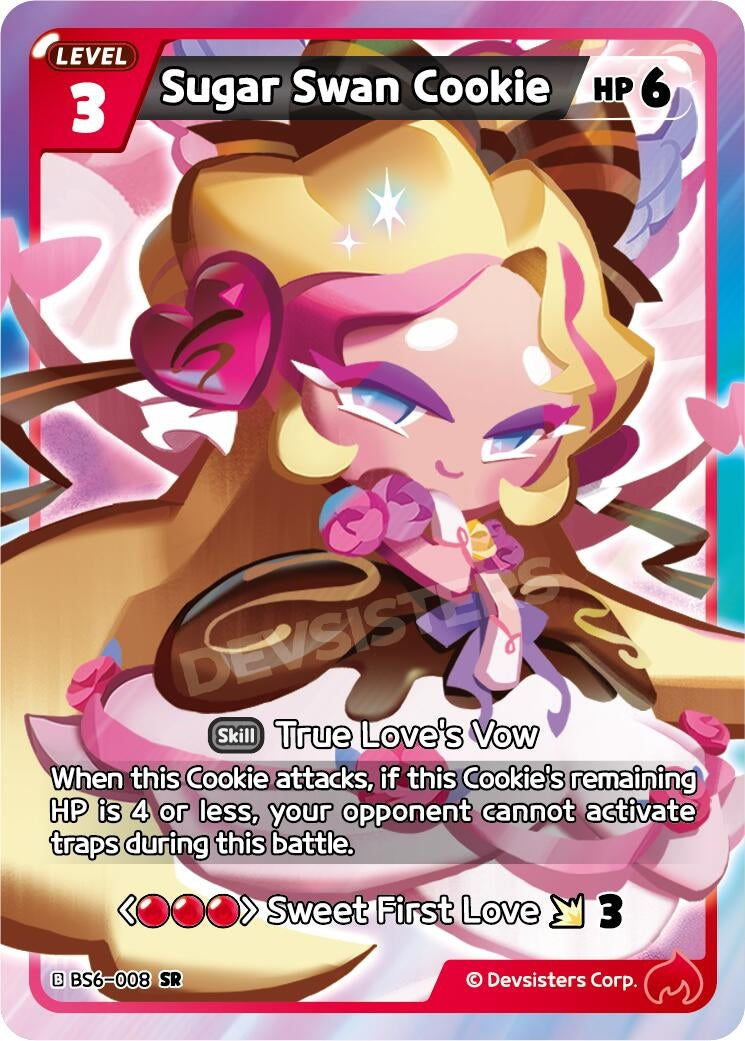 Image for Sugar Swan Cookie (BS6-008) [Arena of Glory] - CookieRun: Braverse TCG