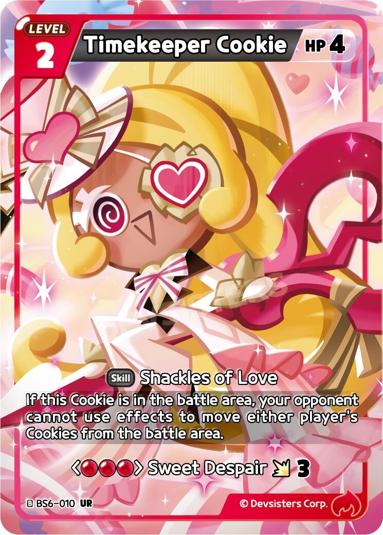 Image for Timekeeper Cookie (010) (BS6-010) [Arena of Glory] - CookieRun: Braverse TCG