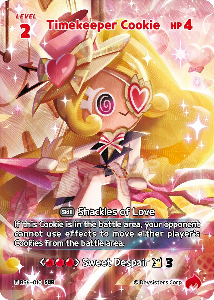Image for Timekeeper Cookie (010) (SUR) (BS6-010) [Arena of Glory] - CookieRun: Braverse TCG