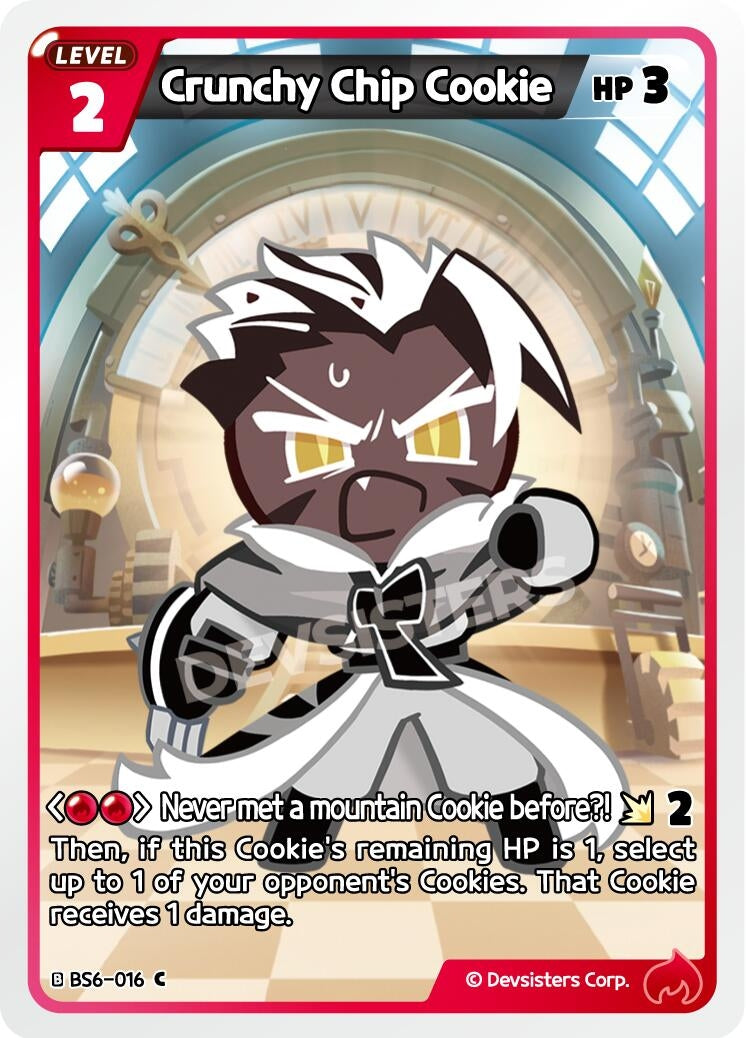 Image for Crunchy Chip Cookie (BS6-016) [Arena of Glory] - CookieRun: Braverse TCG