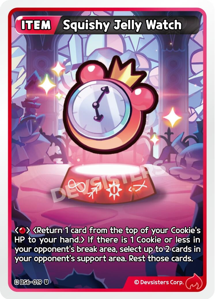 Image for Squishy Jelly Watch (BS6-019) [Arena of Glory] - CookieRun: Braverse TCG