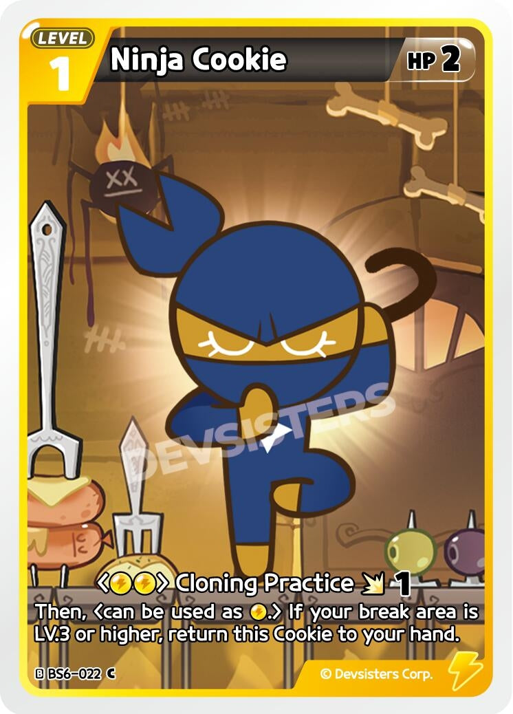 Image for Ninja Cookie (BS6-022) [Arena of Glory] - CookieRun: Braverse TCG
