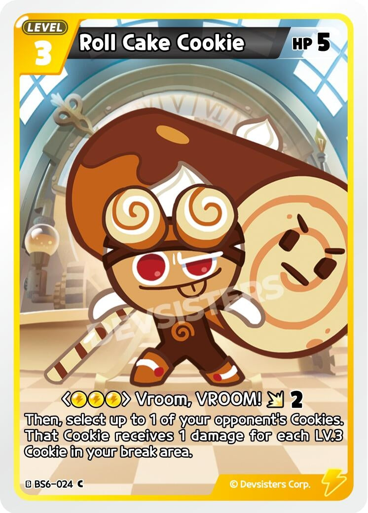 Image for Roll Cake Cookie (BS6-024) [Arena of Glory] - CookieRun: Braverse TCG
