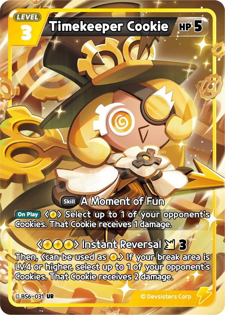 Image for Timekeeper Cookie (031) (BS6-031) [Arena of Glory] - CookieRun: Braverse TCG