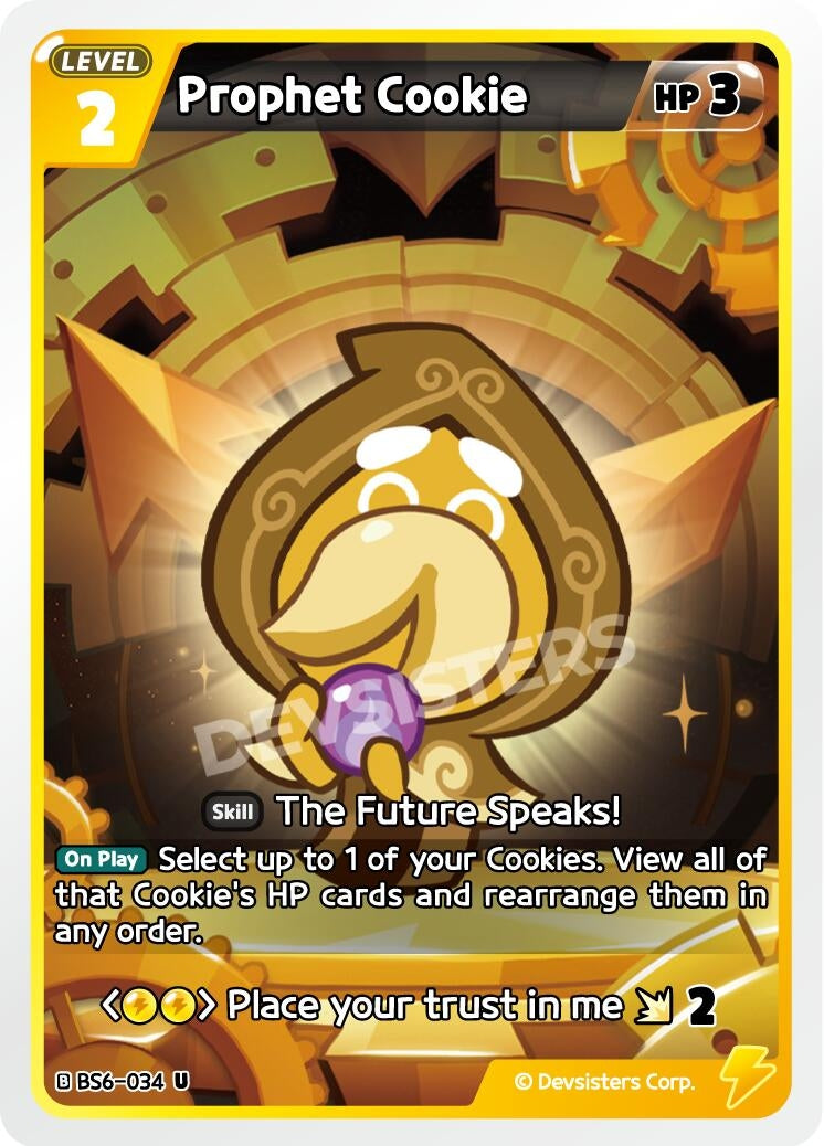 Image for Prophet Cookie (BS6-034) [Arena of Glory] - CookieRun: Braverse TCG