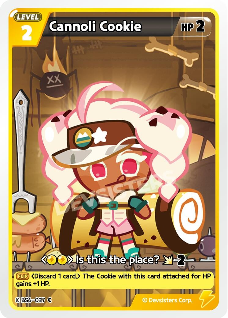 Image for Cannoli Cookie (BS6-037) [Arena of Glory] - CookieRun: Braverse TCG