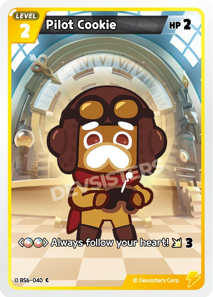 Image for Pilot Cookie (BS6-040) [Arena of Glory] - CookieRun: Braverse TCG