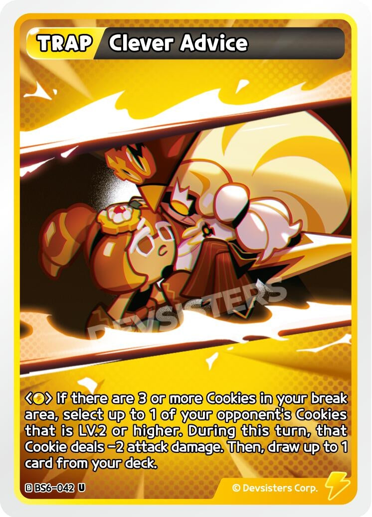 Image for Clever Advice (BS6-042) [Arena of Glory] - CookieRun: Braverse TCG