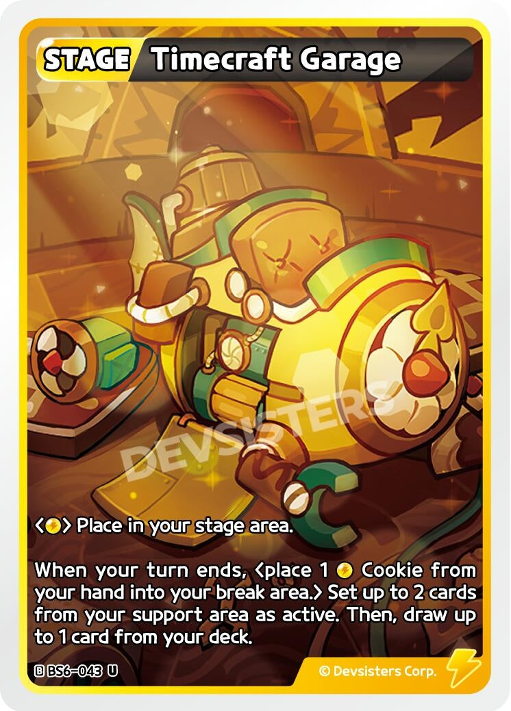 Image for Timecraft Garage (BS6-043) [Arena of Glory] - CookieRun: Braverse TCG