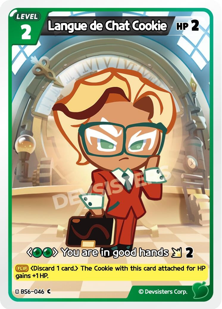 Image for Langue de Chat Cookie (BS6-046) [Arena of Glory] - CookieRun: Braverse TCG