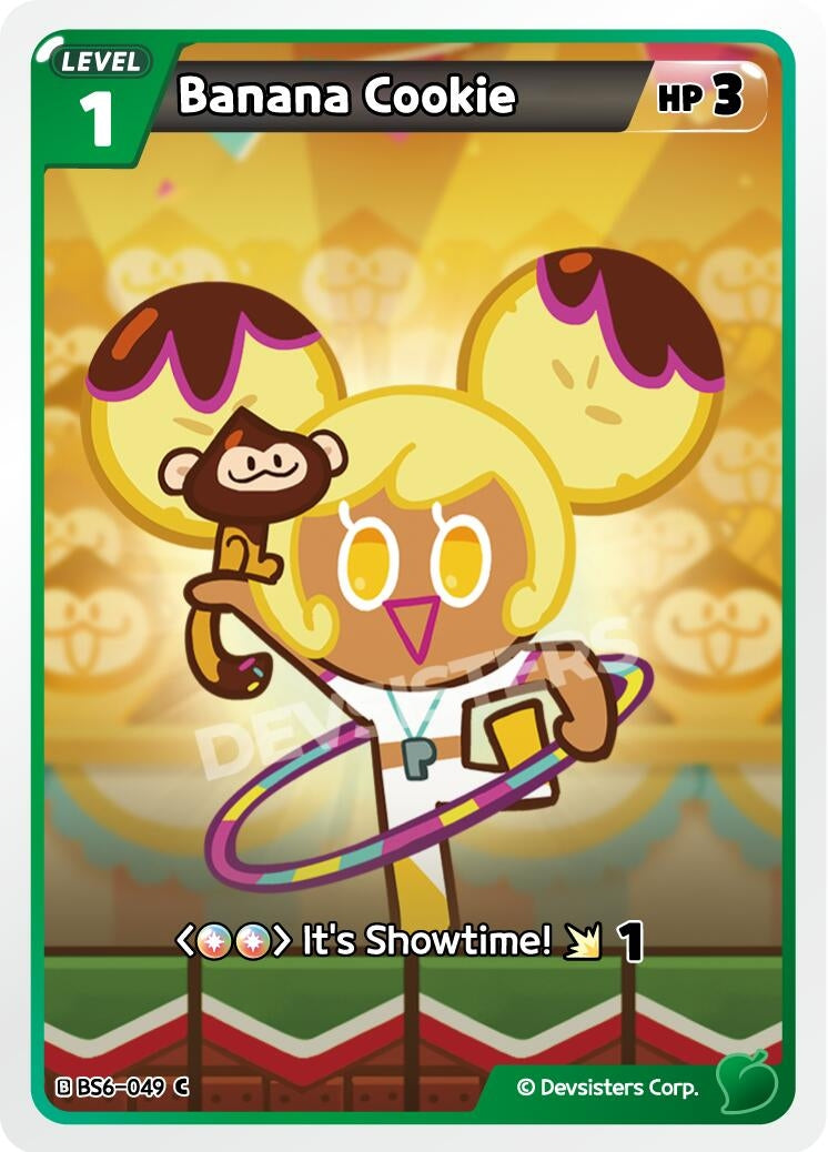 Image for Banana Cookie (BS6-049) [Arena of Glory] - CookieRun: Braverse TCG