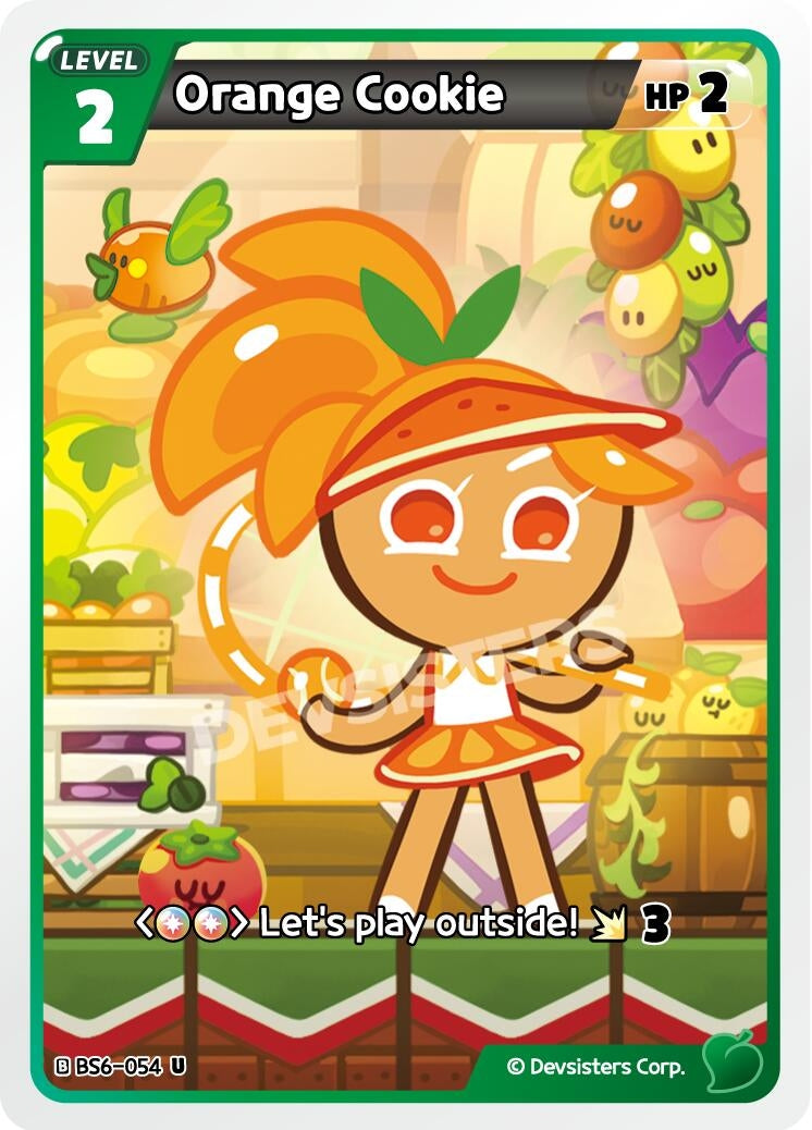 Image for Orange Cookie (BS6-054) [Arena of Glory] - CookieRun: Braverse TCG